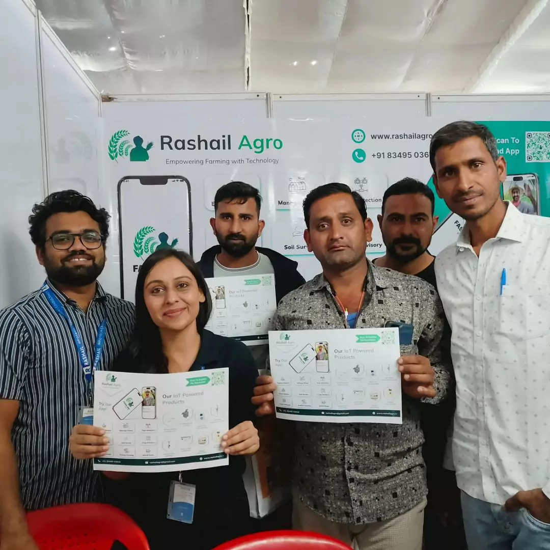 Happy Farmers with Rashail Agro Team...